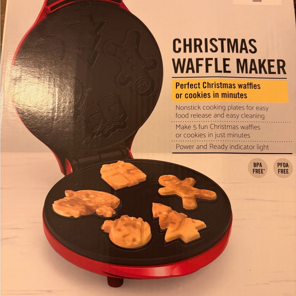 Bella Christmas Waffle Maker